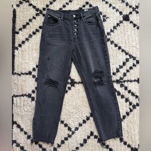 We The Free High Waisted Distressed Jeans